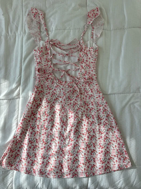 Princess Polly Dress Mini Floral Pink - Image 2