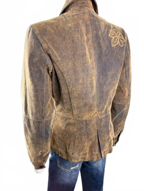 Beautiful Giacca Jacket Size S Brown - Image 5