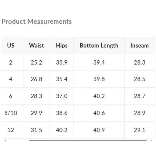 Commense Bell Bottom Boho Hippie Bootcut Cotton Denim Stretch Blue XS - Image 5