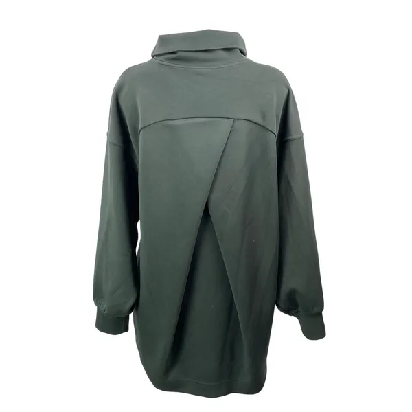 Lululemon Women's Sage Green Long Sleeves Relaxed Turtleneck Sweatshirt Size M - Image 3