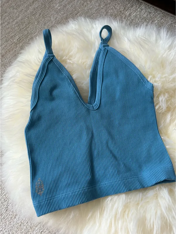 Free People Happiness Runs Crop Tank XS/S - Image 3