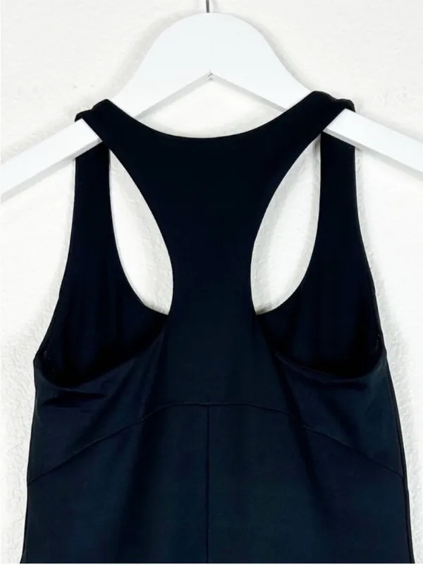 NWT Girlfriend Collective athletic dress black Paloma built in shorts SZ XS NEW - Image 6