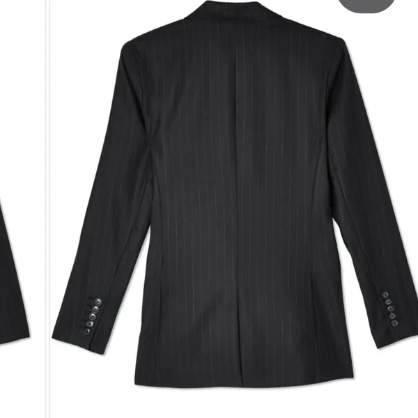 Billie The Label Diana Pin Stripe Blazer Black S - Image 6