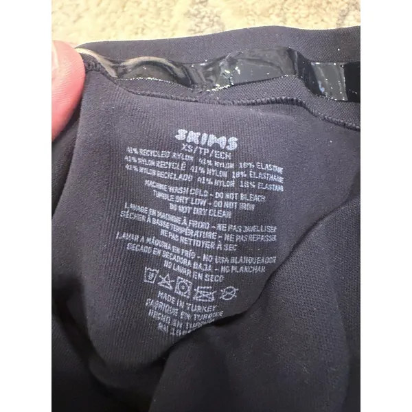 Skims SEAMLESS SCULPT HIGH WAIST LEGGING Onyx Black Sz XS NIB - Image 8