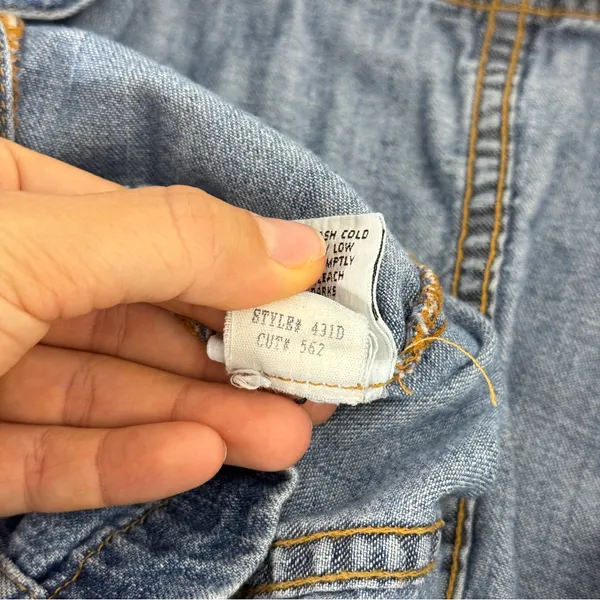 Vintage Agolde Denim Shirt‎ - Image 10