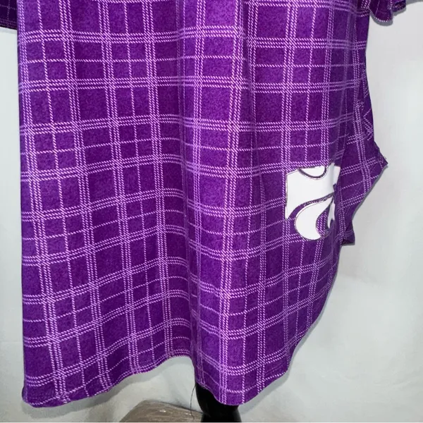 Gameday Couture Kansas State KState XL Pajama Dress Velour KSU NCAA - Image 3
