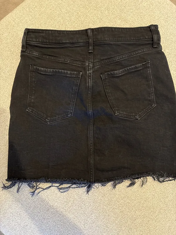 Old Navy Denim Skirt Black - Image 4