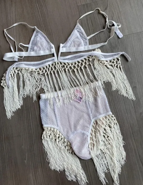 EastnWest Label Fringe Festival Set Verona Bra/Vienna Bottoms - Image 6