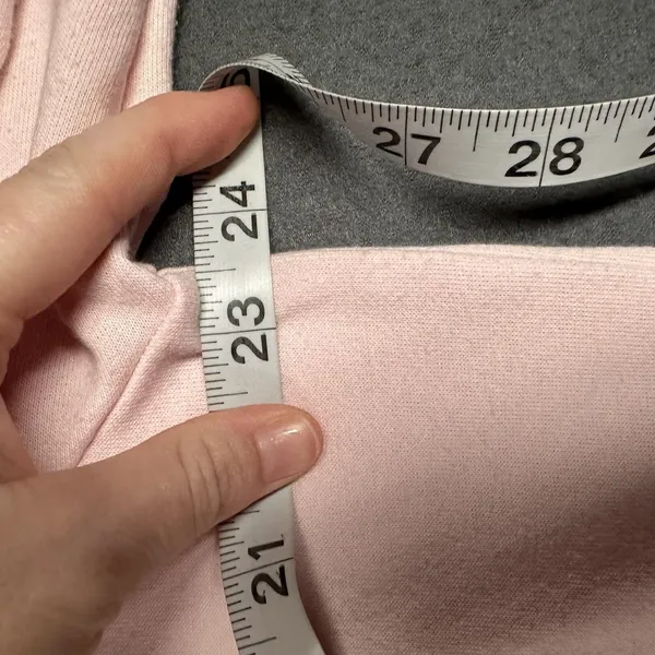 Under Armour Hoodie Womens‎ XL Pink Fleece Loose Fit Full Zip Hooded Sweatshirt - Image 10