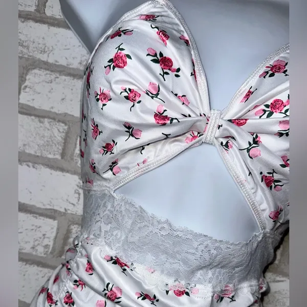 Floral cami dress lingerie - Image 3
