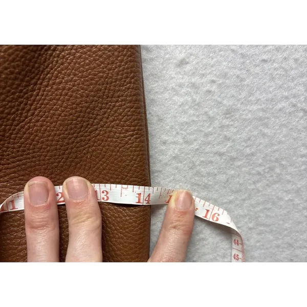 Coach Brown Pebbled Leather Madison Isabelle Hobo Bag Purse Shoulder Crossbody - Image 11