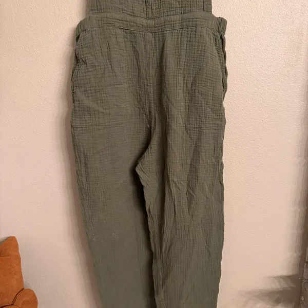 UPWEST Linen Jumpsuit‎ Green - Image 3