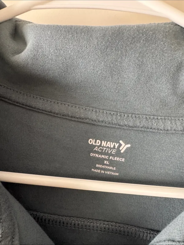 Old Navy Women's Half-Zip Pullover Sweatshirt - Slate Blue / Q6 - Image 3