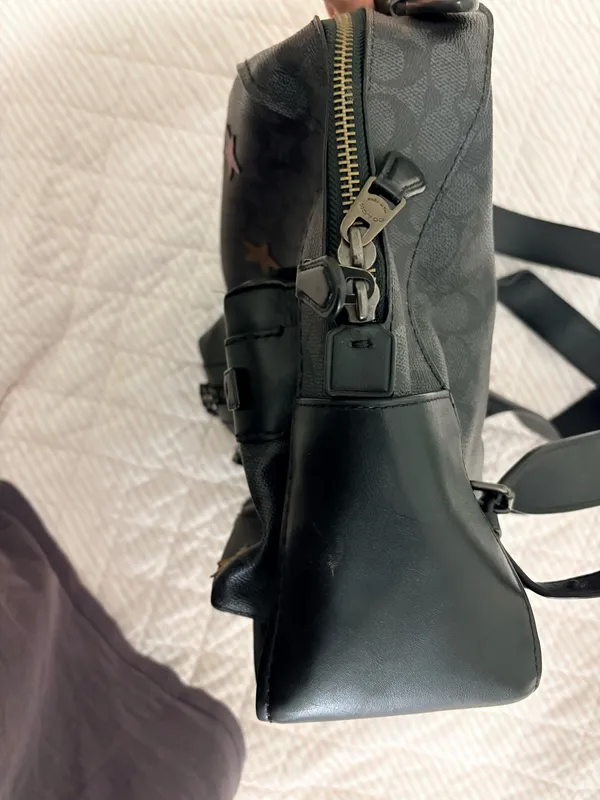 Coach Backpack Leather - Image 3