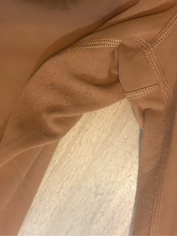 LULULEMON 14 ✨ yoga band flare pants brown good condition - Image 2