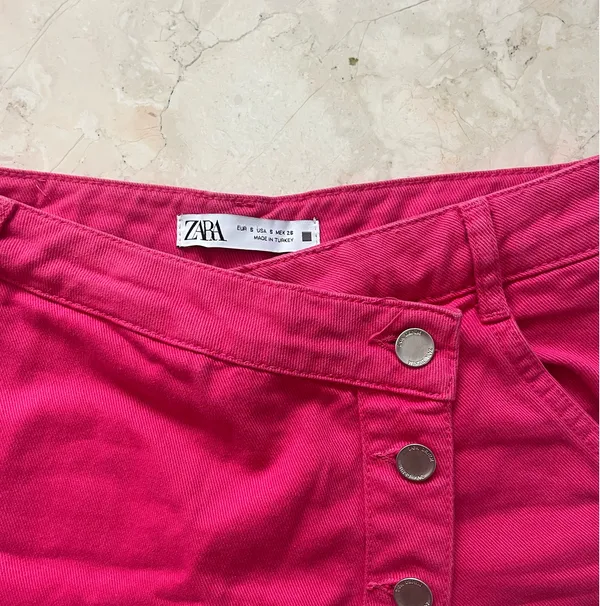 ZARA Pink Skort Mini - Image 3
