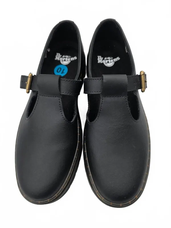 Dr Martens Womens Zavala MJ Buckle Mary Jane Shoes Black Size 10 Platform Grunge - Image 8