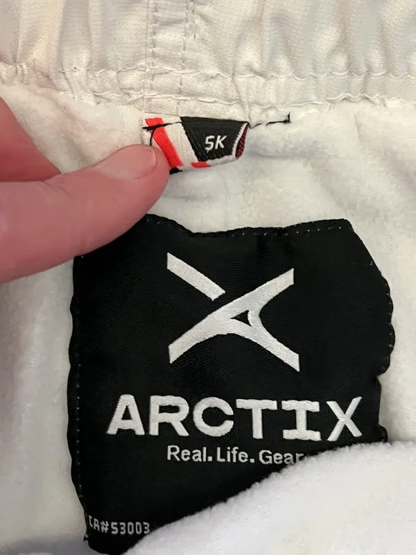 Arctix Pants Womens Medium White Insulated Snow Ski Cargo Water Resistant 5K - Image 12