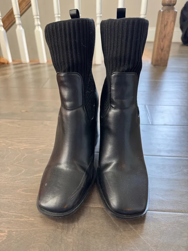 Lulus Black Booties - Image 3