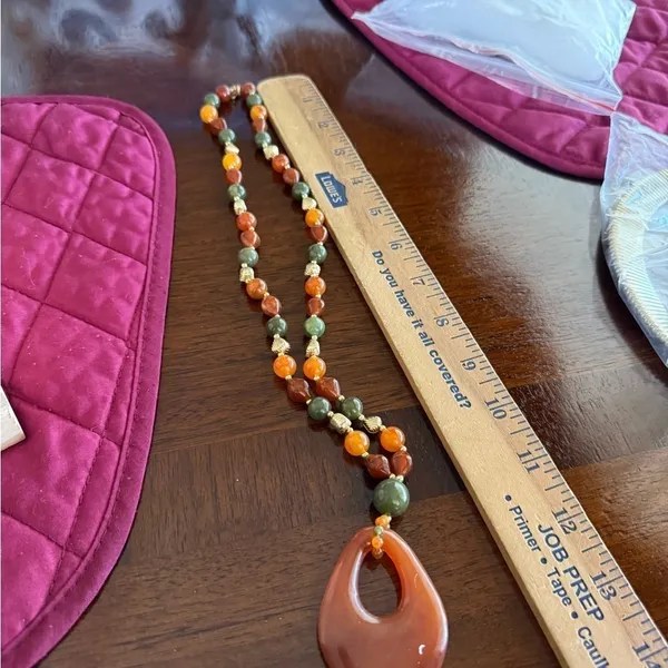 Vintage Colorful Necklace - Image 3