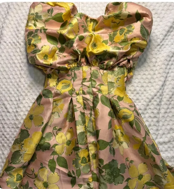 Babydoll bubble dress Pink - Image 2