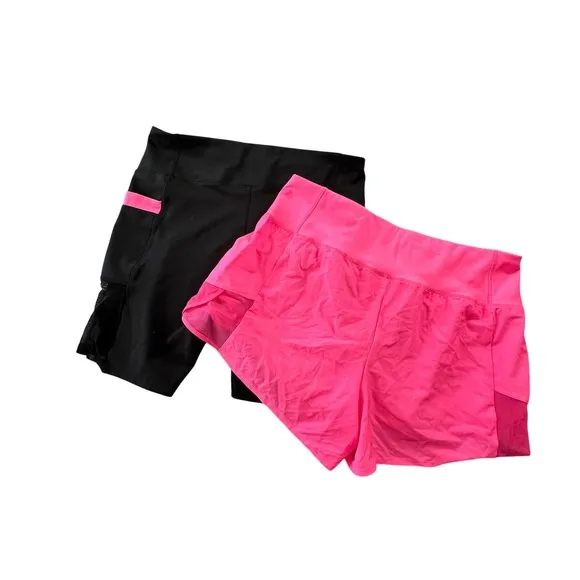 Mrs Brit Nicole Athletic Shorts Bundle Pink Running Black Biker 2XL‎ Gym Vibrant - Image 9