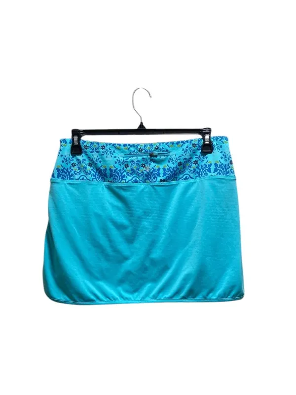Athleta Blue River Athletic Skorts Blue Size L Tall Tennis Golf Pickle Ball Cute - Image 10