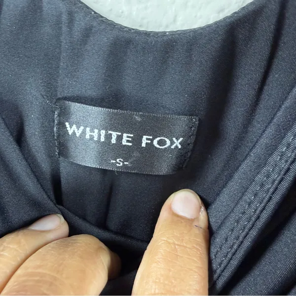 White Fox Boutique Thong Bodysuit Sz:S - Image 7