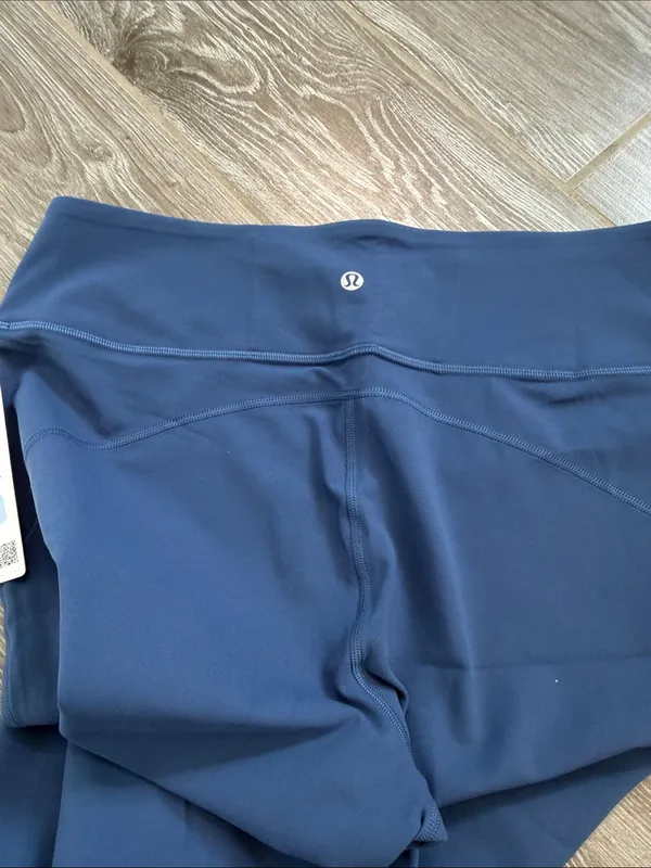 NEW lululemon athletica Groove Nulu blue light Navy Flare Yoga Pants 14 - Image 4
