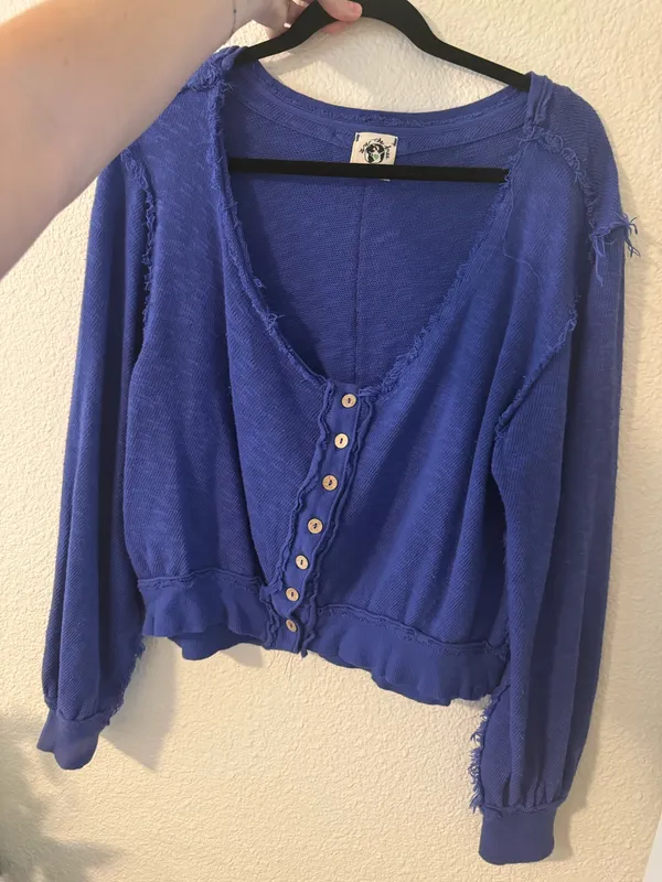 Free People Golden Road Sweater Cardigan - Image 4