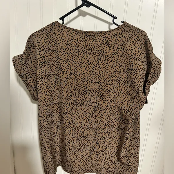 Shein Womens Animal Print / Polka Dot Shirt - Image 2
