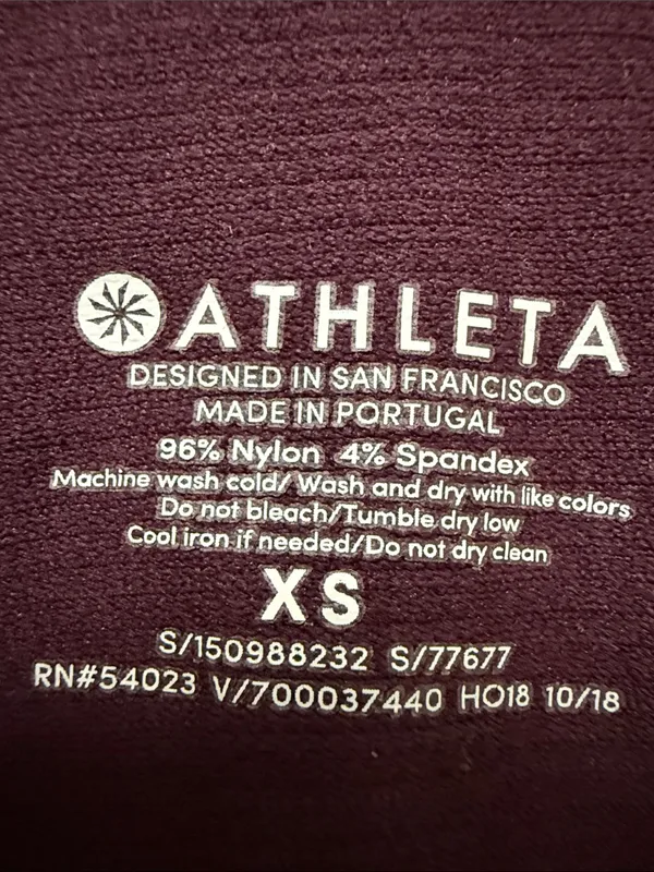 ATHLETA Speedlight Seamless Tank Top - Deep Wine Size XS - Image 6