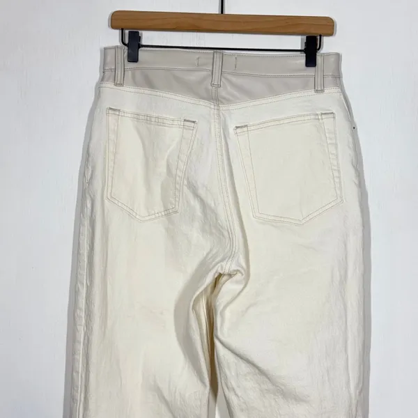 Abercrombie‎ & Fitch Jeans The 90s Straight Ultra High Rise Curve Love Size 10R - Image 5