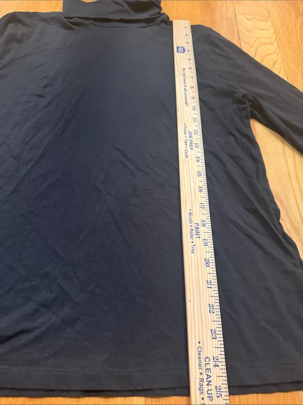 J.Crew black turtle neck size large . - Image 5