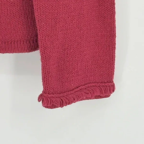 Vintage Heirloom Collectibles‎ Red Reindeer Christmas Sweater Cardigan Size 16 - Image 10