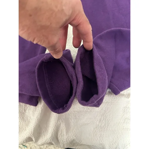 TRAP Sweat Pants To Represent All People Purple Medium. - Image 5