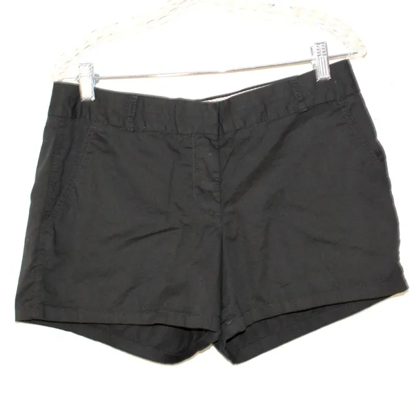 J.Crew Woman’s Mid Rise Black 3.5" Classic Chino Shorts — Size 8 - Image 3