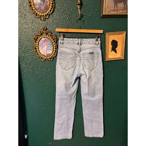 Rolla’s Light Wash Original High Rise Straight Jeans Size 24 - Image 2