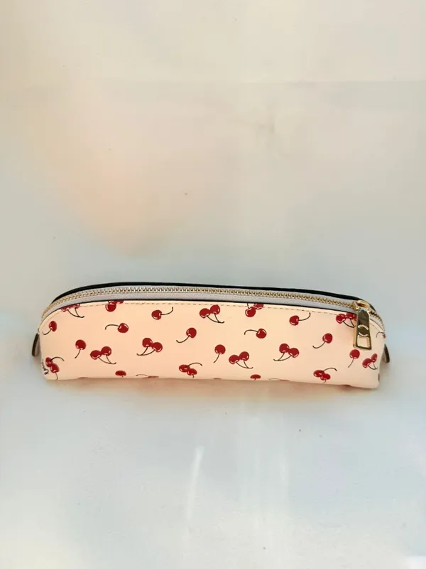 coach Pencil Case With Cherry Print cfa45 - Image 3