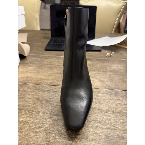 Lauren Ralph Lauren Willa Boots Women's Black Leather Ankle Bootie Size‎ 6 - Image 3