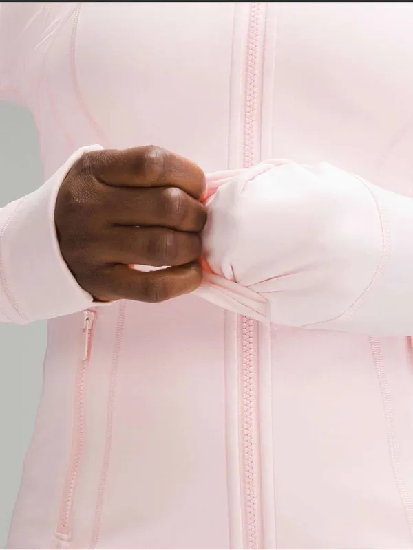 Lululemon‎ Define *Nulu Full Zip Jacket in Strawberry Milkshake Sz 8 Sold Out - Image 4