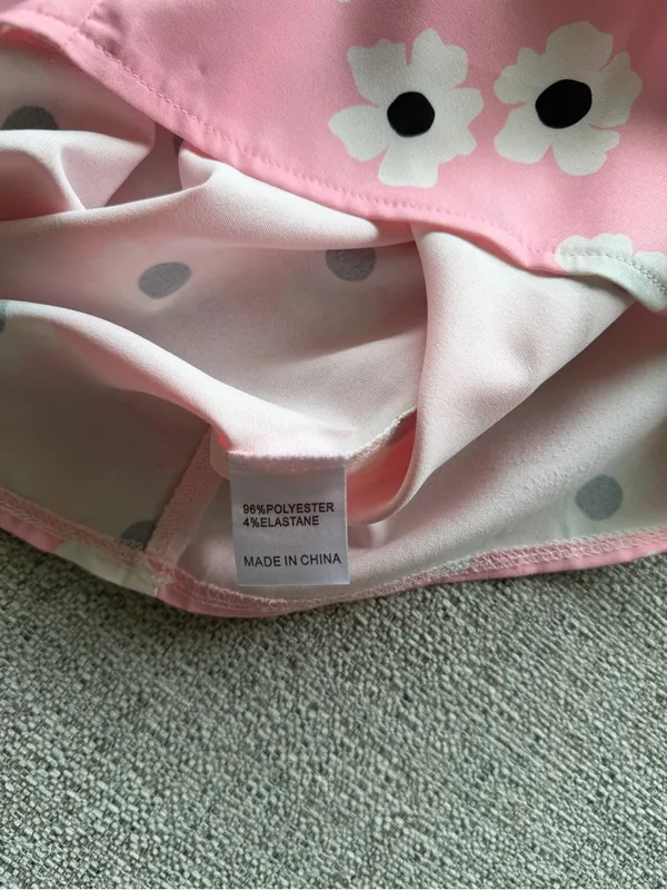Princess Polly Pink Daisy A-Line Mini‎ Skirt - Image 4