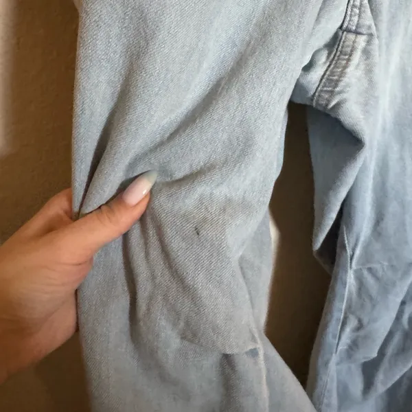 UO BDG low rise tech baggy cargo denim‎ pants size large gorpcore - Image 4