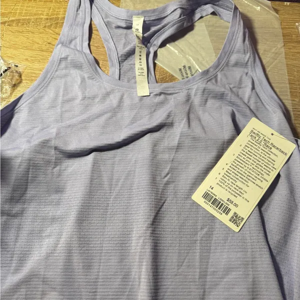 Lululemon Athletica Lavender Racerback Tank - Image 2