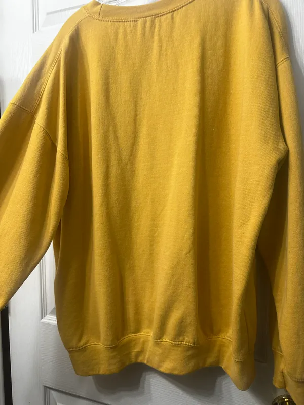 Crewneck Yellow Size M - Image 3