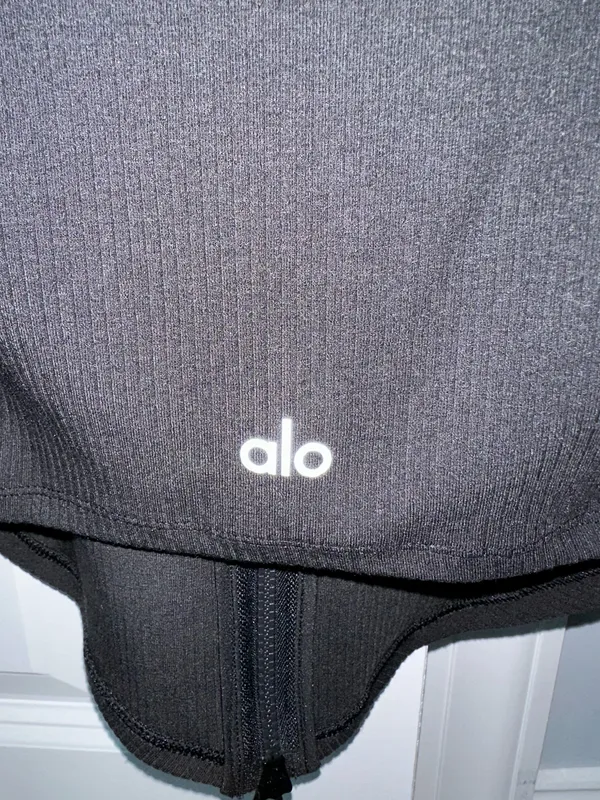 Alo Yoga Ribbed Stardust Long Sleeve - Image 3
