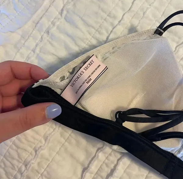 Victoria's Secret Leopard Print Bralette - Beige and Black - Image 3