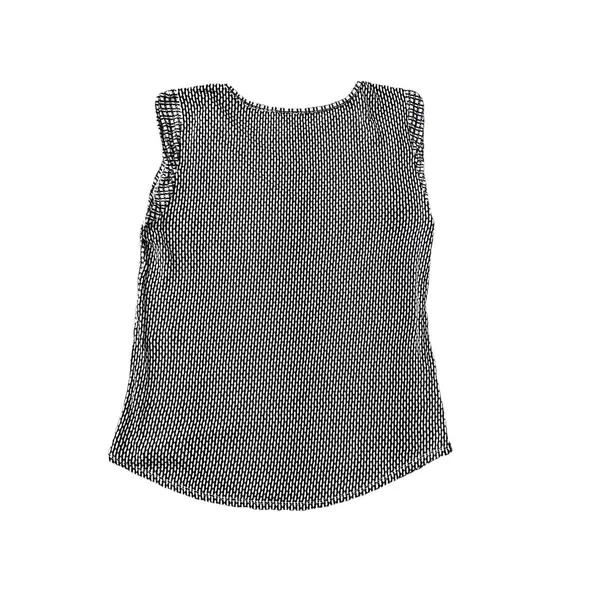 Ann Taylor Loft 100% Linen Tee‎ Shirt Medium Tank Top Black Ivory - Image 2