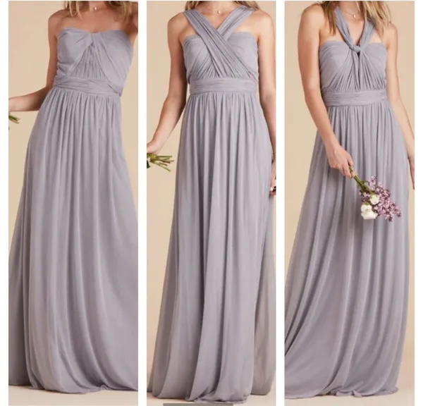 Birdy Grey Grace Convertible Bridesmaid Dress in Black - Image 2