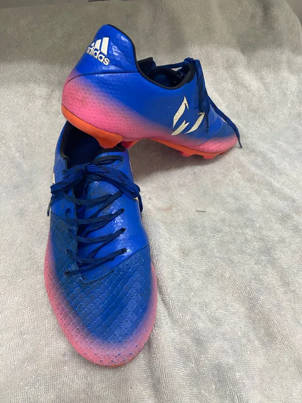 adidas Blue Soccer Cleats for Youth, Athletic Football Footwear, Sports Shoes - Image 2